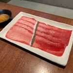 中野坂上焼肉 ブルズ亭 - 220527極みタンしゃぶ1650円