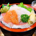 蛯寿し - イカニシン丼