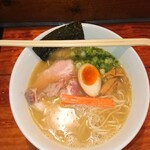 浜堂ラーメン - ほたて白湯そば