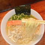 浜堂ラーメン - 麺のリフトアップ２