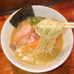 浜堂ラーメン - 麺のリフトアップ１