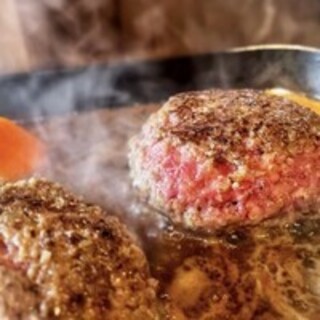 毎日ランチ♪黒毛和牛ハンバーグ