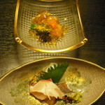 先付け　お造り