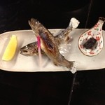 柏屋旅館 - 【追加料理】渓流塩焼きセット 2013.05