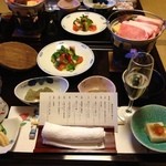 柏屋旅館 - 2012年末冬の献立