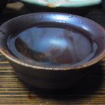 武蔵屋 - 最後におばちゃんからの一杯