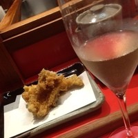 天一 本店 - 穴子とシャンパン