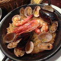 スペイン料理 La Cazuela 三ノ宮 ミント神戸店 - 初めて食べた焼きパスタ！