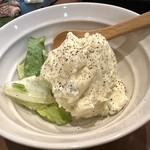 赤坂 よ志多 - ブルーチーズのポテトサラダ