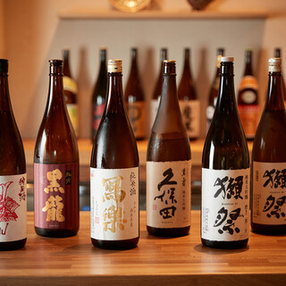 Premium sake to go with high-quality dishes