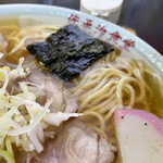 佐平治食堂 - 麺アップ