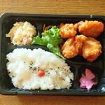 ディオ - 唐揚げ弁当 (税抜)184円 ※開封後 (2023.01.05)