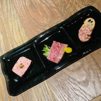 THE KINTAN STEAK - 前菜３種盛り合わせ