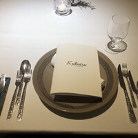リストランテKubotsu - テーブルセッティング