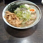 まるの - 料理写真:ベジポタらーめん 塩  ( 全部のせ )