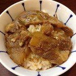 飛騨高山中華そば やまと - 飛騨高山中華そば　ミニなんこつ丼　2013年6月
