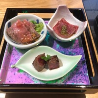 すき焼き 牛しゃぶ 松重 - 