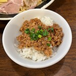 Tsukemen Tetsu - そぼろご飯
