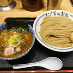 松戸富田製麺 - 濃厚味玉つけ麺大盛320g