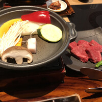 すき焼き 牛しゃぶ 松重 - 