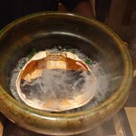 鈴田式 - 薪焼した松葉蟹のご飯