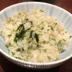 分とく山 - 牡蠣飯