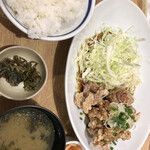 Tsukiji Shokudou Genchan - 油淋鶏定食