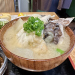 おさかなキッチン11月24日 - 鯛のあら汁、目ん玉つき_:(´ཀ`」 ∠):