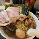 一条流がんこ総本家分家四谷荒木町 - あわびスペシャル　めんまのり