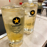 お好み焼き てな - リンゴ酢サワー