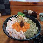 味暦あんべ - とっても贅沢な丼であります！(#^.^#)