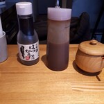 とんかつ七井戸 - 調味料