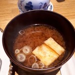 とんかつ七井戸 - 味噌汁