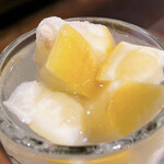 Taishou - 凍ったレモンのプレーンチューハイ（アップ）