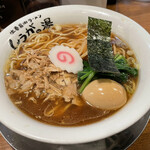 長岡生姜ラーメン しょうがの湯 - 黒玉生姜ラーメン 980円