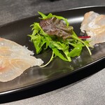 フルーティー日本酒とペアリング サケシケン - 真鯛