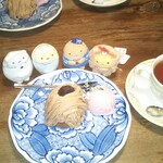 窯右衛門 - モンブラン、アールグレイ。