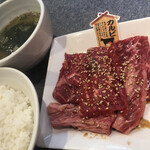 Kuishimbou - カルビ ランチ／1,320円
                        (ナムル・サラダ・スープ)付
