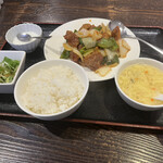 193597266 - ランチ　酢豚