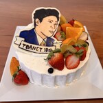 カフェアンドスイーツア・ドゥマン - 似顔絵ケーキ