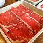 しゃぶしゃぶ温野菜 -  牛しゃぶ（赤身）