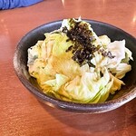 しゃぶしゃぶ温野菜 -  塩キャベツ