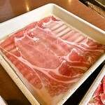 しゃぶしゃぶ温野菜 -  豚しゃぶ（ロース）