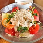 しゃぶしゃぶ温野菜 - 国産野菜の彩りシーザーサラダ