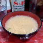 memmeshishokudoumeshikingu - 付いてくる味噌汁