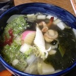 美奈美食堂 - いかすみラーメン¥850