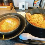 銚子麺屋 潮 - 石焼きつけ麺　豚骨魚介醤油