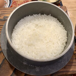 お米と焼肉 肉のよいち - 釜炊きご飯