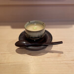 登喜和鮨 - ◇山の芋とろろ芋真鱈茶碗蒸し