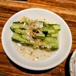 SATOブリアン七番 - 塩ダレ　タタキキュウリ